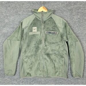 US‎ Air Force Gen III Fleece Jacket Men SZ S Polartec Green Military USA Made
